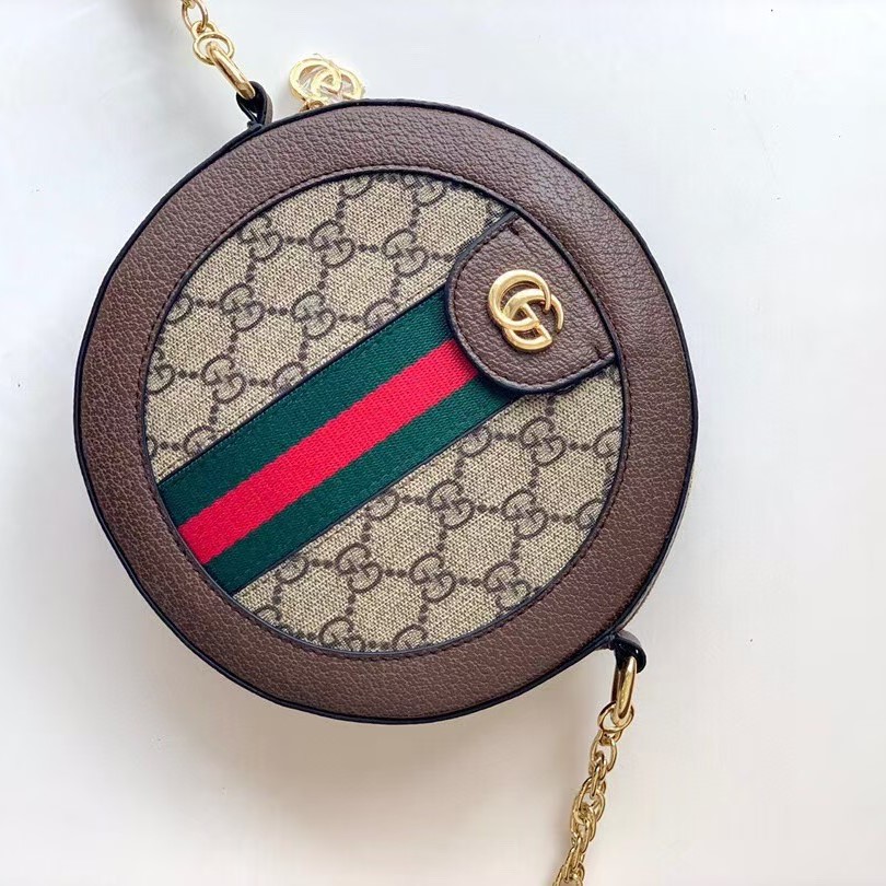 Double-G GG Ophidia Mini Round Shoulder Bag - Gorchic - $124.99