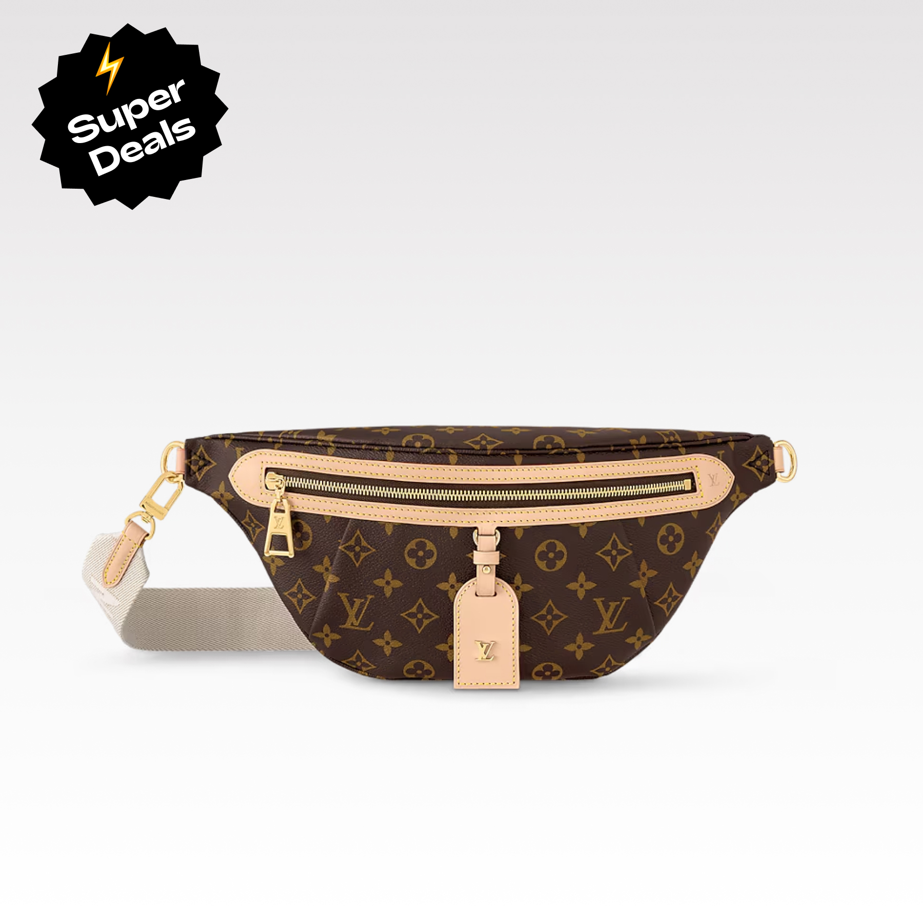 Designer Monogram Monogram High Rise Bumbag - Gorchic - $113.99