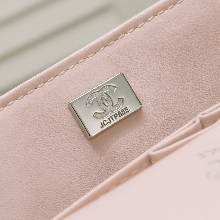 CC Inspired Classic Double Flap Bag Pink Sier Hardware - Bag - Gorchic - $122.99