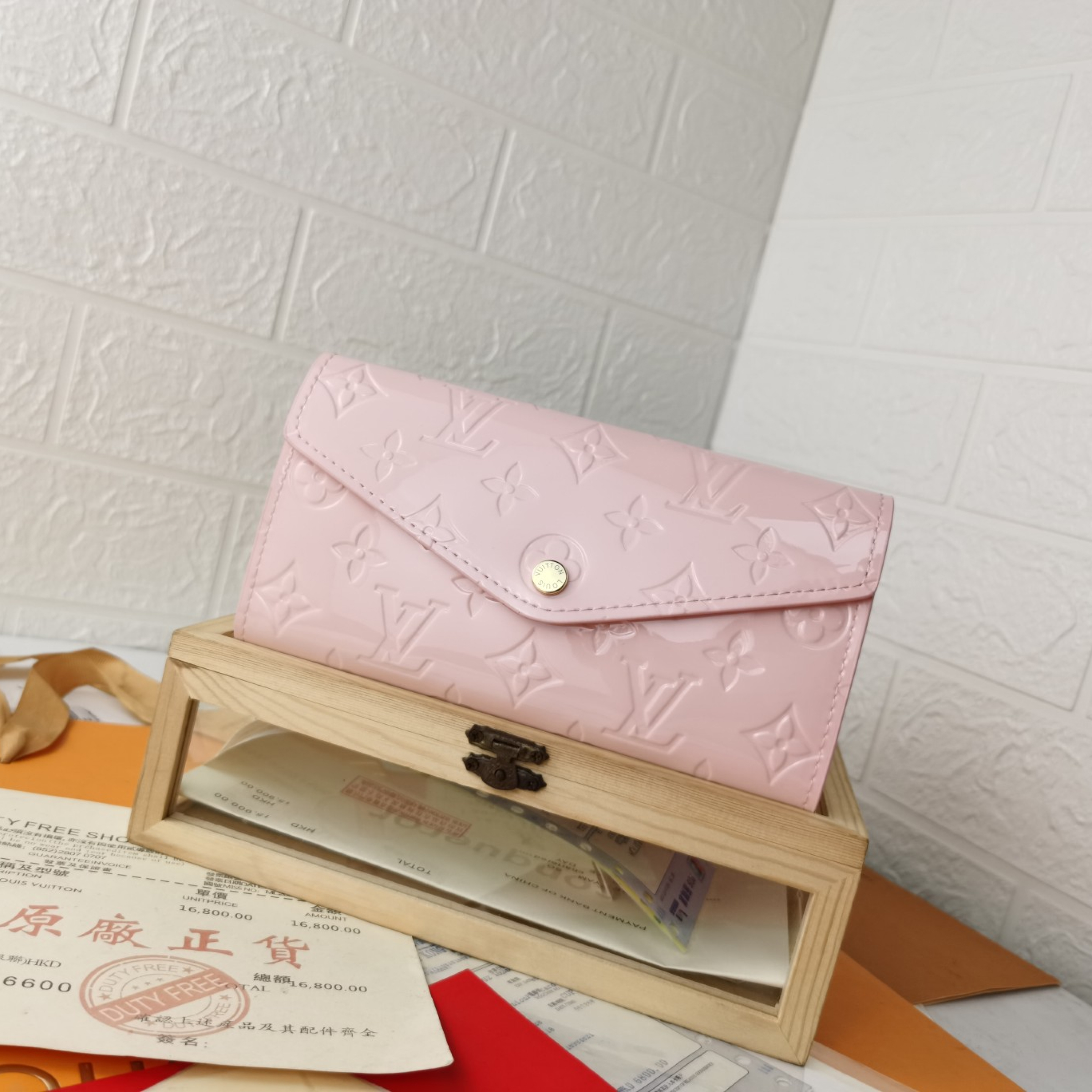 Designer Monogram Wallet - Bag - Gorchic - $79.99