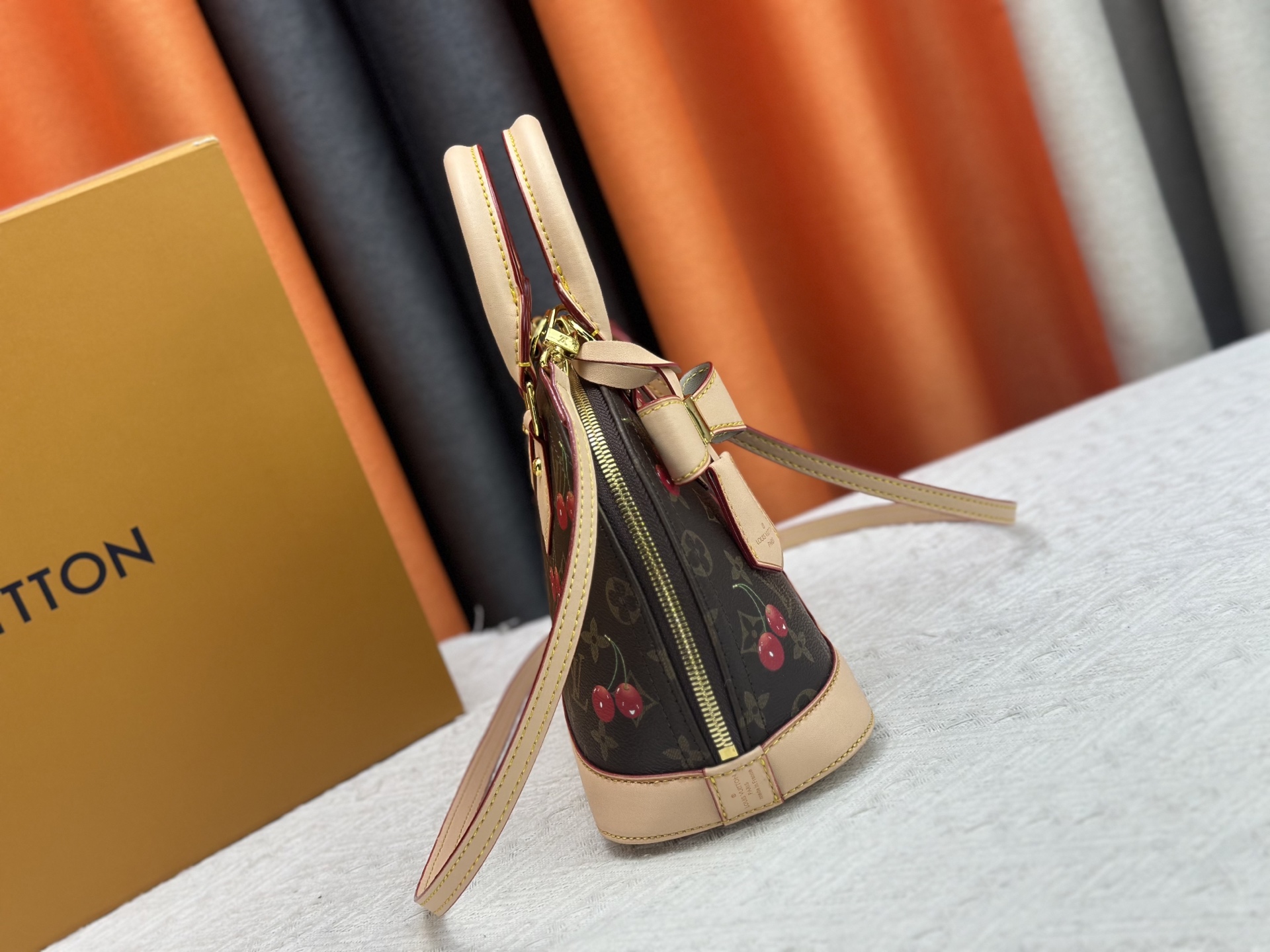 Designer Monogram x Murakami  x TM Alma BB Monogram Bag - Gorchic - $128.99