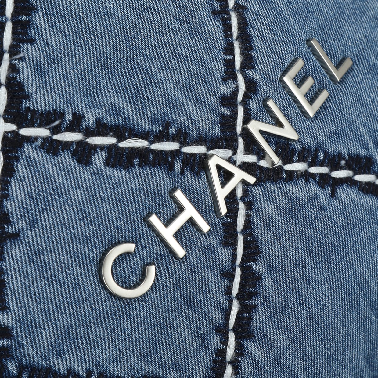 CC Inspired Stitched Denim Quilted CC Inspired 22 Blue - Bag - Gorchic - $129.99