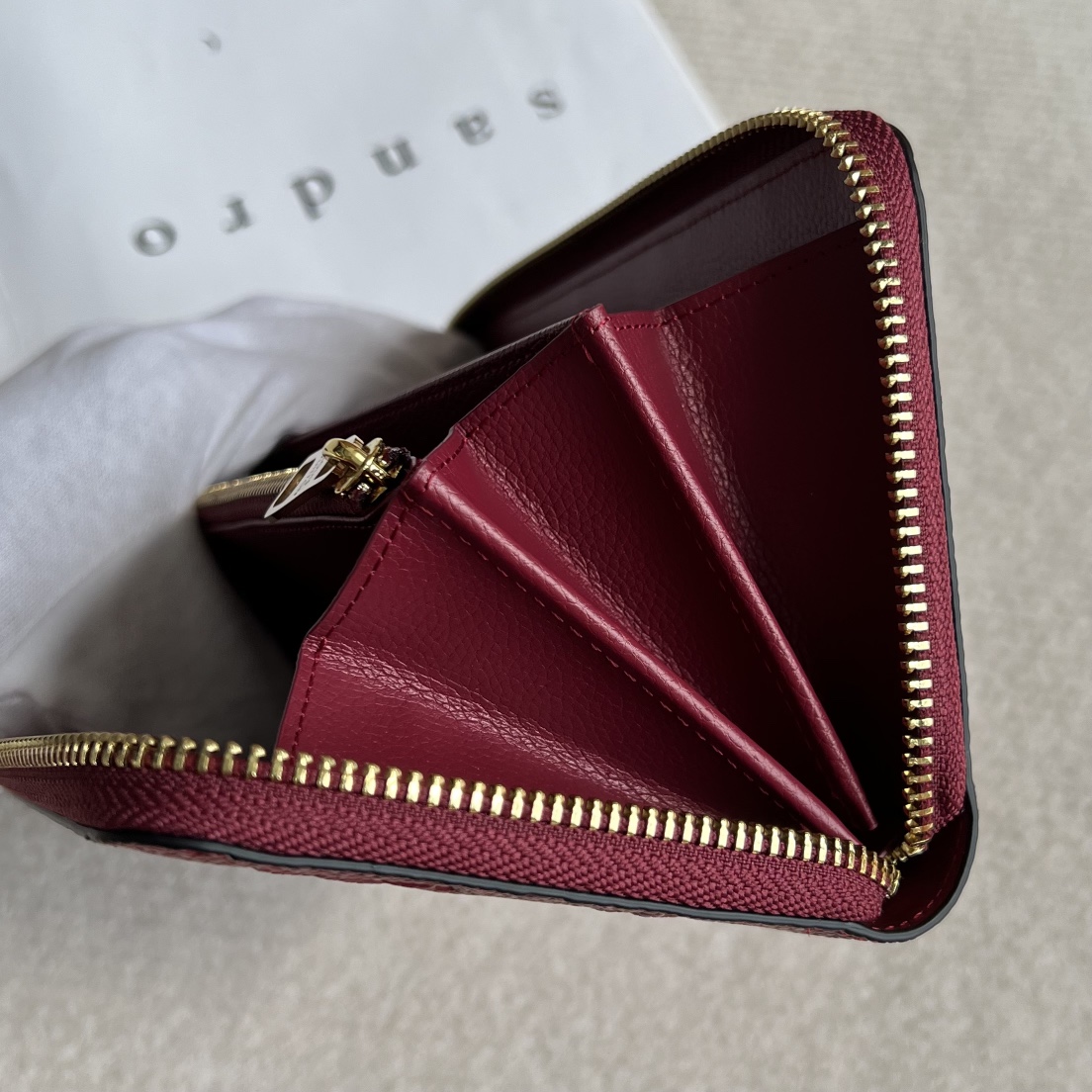 Designer Monogram Wallet Authentic Monogram Vernis Long Trifold Wallet - Bag - Gorchic - $60.99
