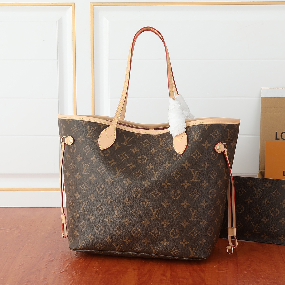 Designer Monogram Neverfull MM Classic Bag - Gorchic - $110.99