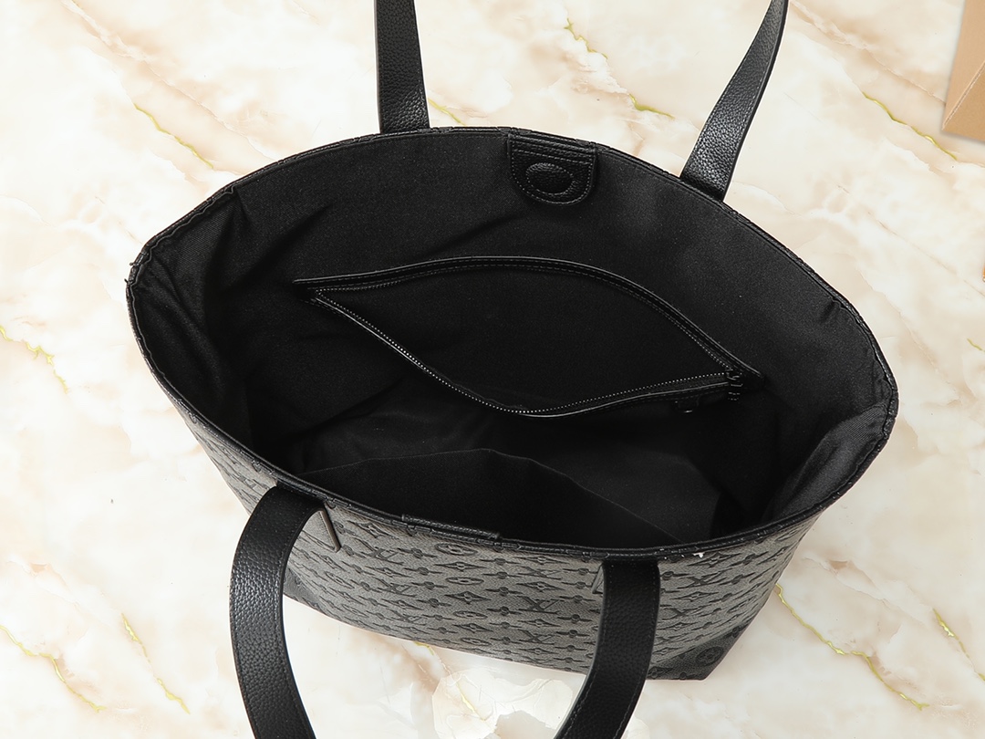 Designer Monogram Helmet Bag - Black Bag - Gorchic - $139.99
