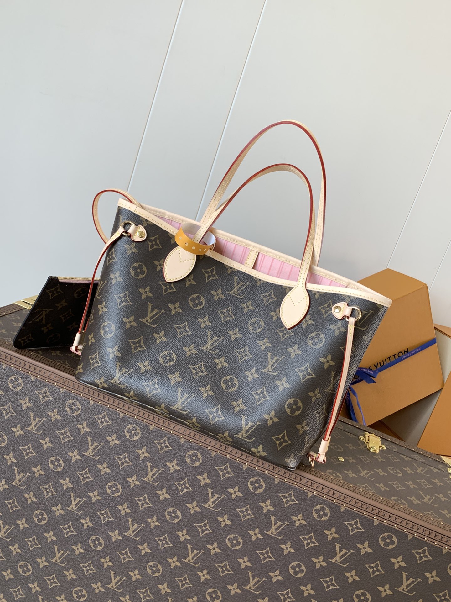Designer Monogram Neverfull PM bag - Gorchic - $110.99