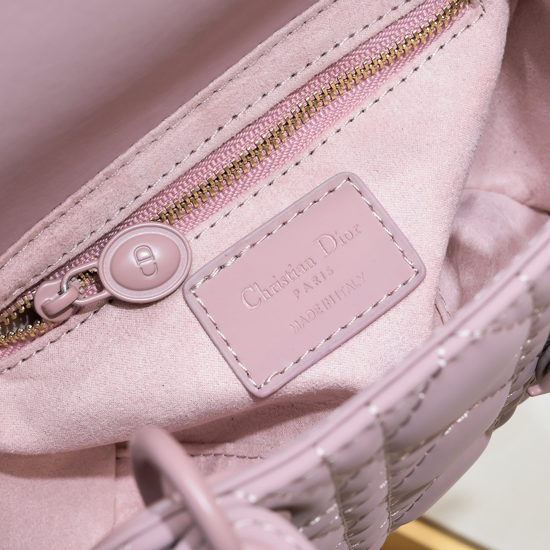 D Inspired Mini Lady D Inspired Bag Purple Ultramatte Calfskin - Bag - Gorchic - $138.99