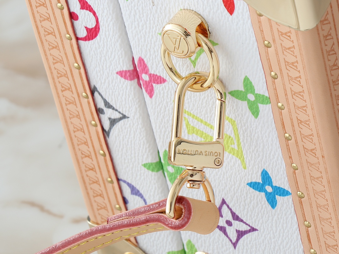 Designer Monogram x Murakami  x TM Petite Valise Other Monogram Canvas Bag - Gorchic - $237.99