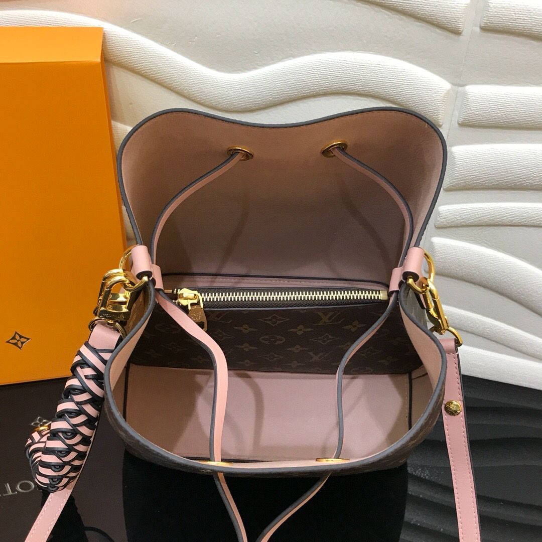 Designer Monogram  NeoNoe MM Bucket Bag - Gorchic - $129.99