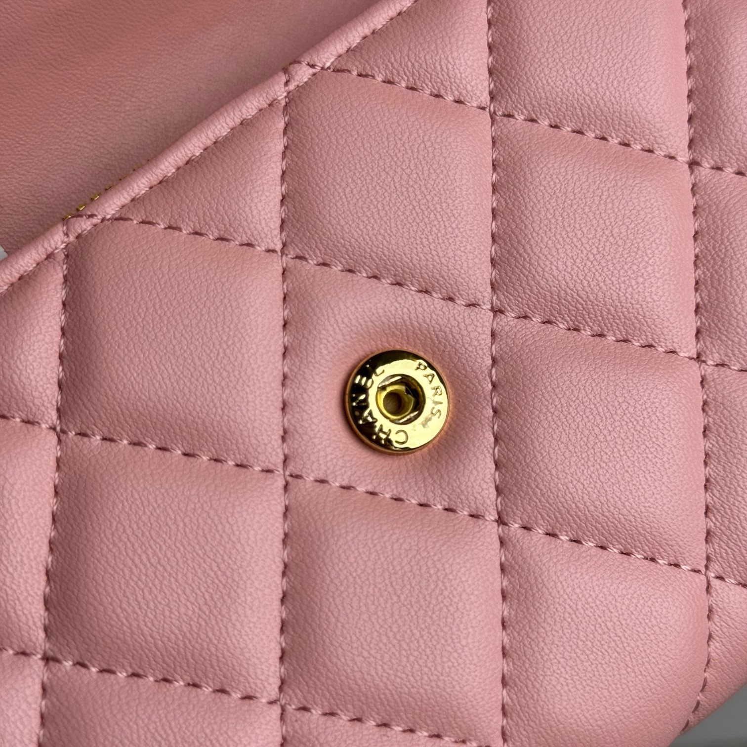 CC Inspired Counterfeit Caviar Leather Wallet-Pink Wallet - Gorchic - $59.99