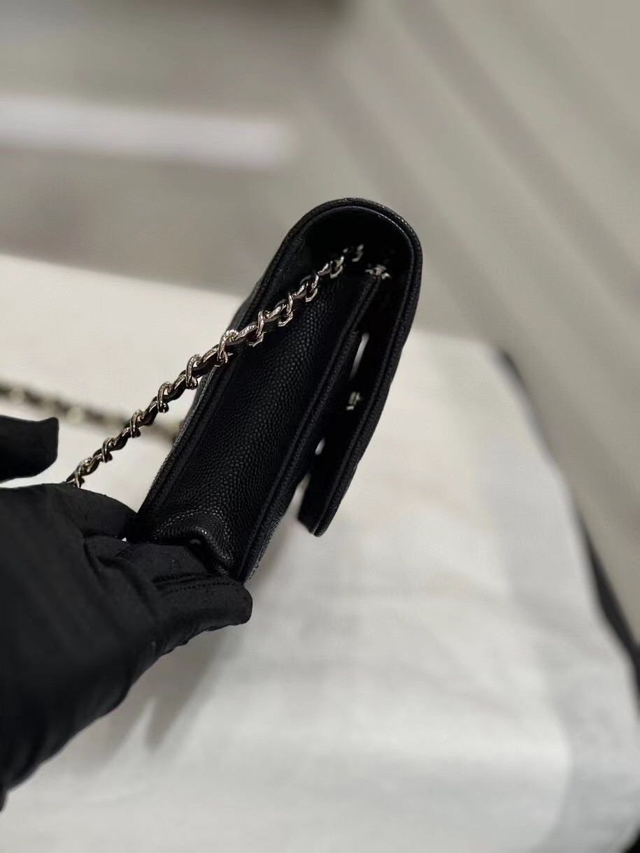 CC Inspired Classic Calfskin Handbags On Chain with Golden Hardward - Bag - Gorchic - $125.99