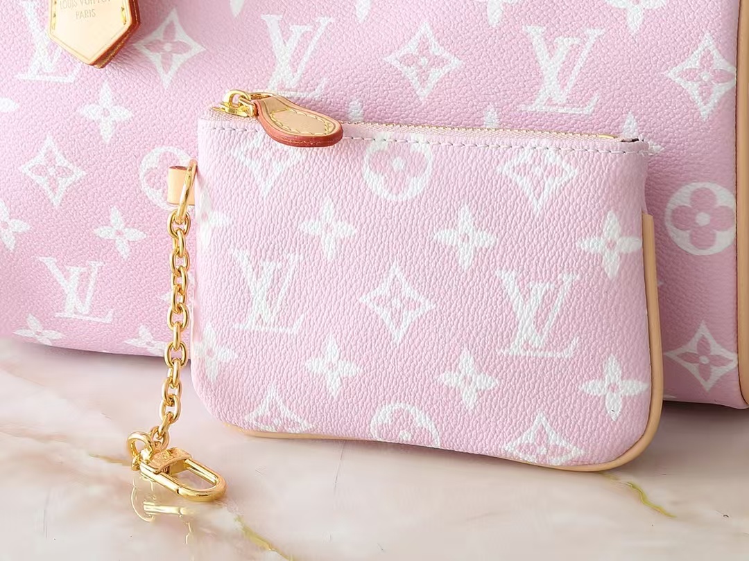 Designer Monogram  Speedy P9 Bandoulière  25 Candy Pink - Bag - Gorchic - $132.99