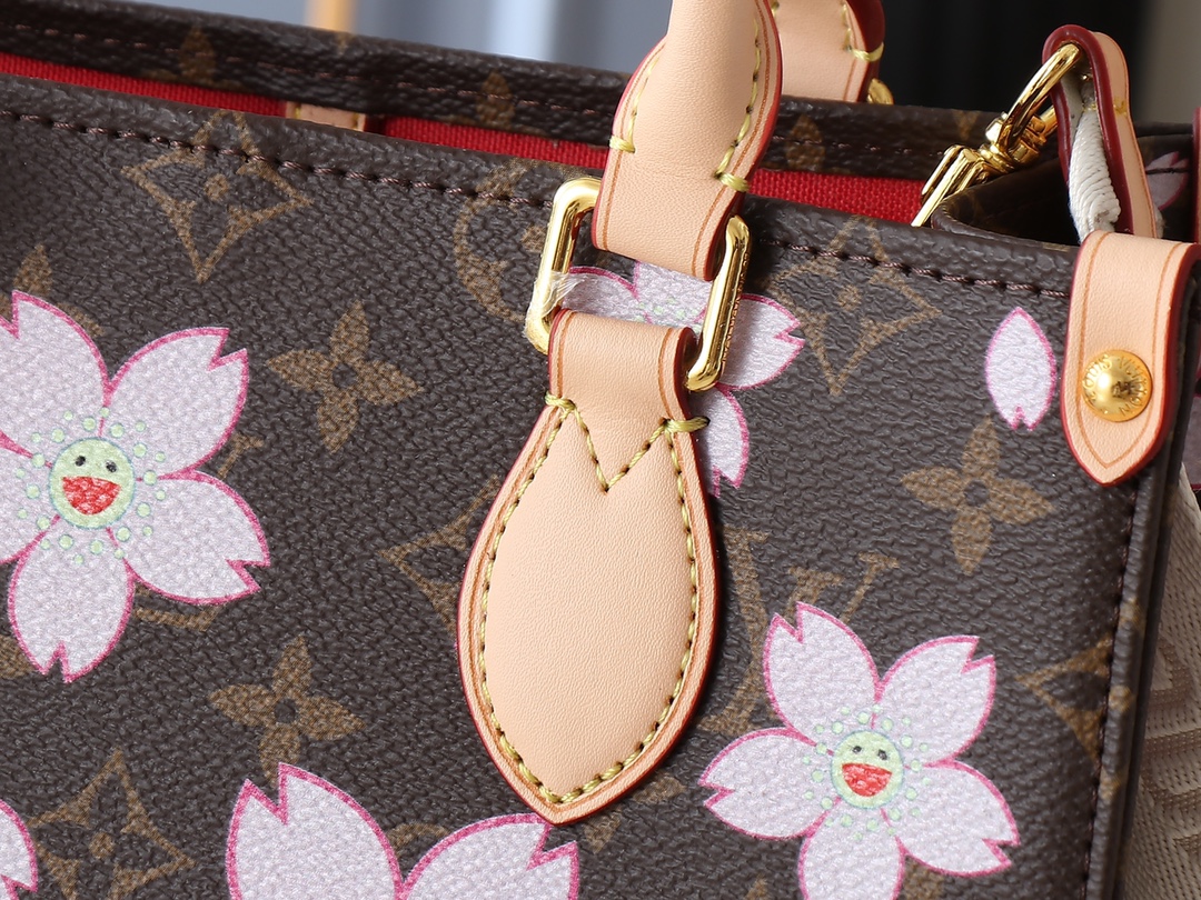 Designer Monogram x Murakami  x TM On The Go PM Bag - Gorchic - $125.99