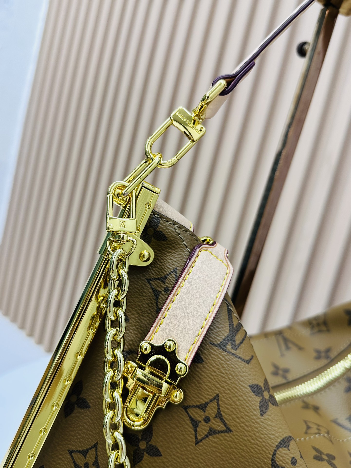 Designer Monogram Lucky Trunk Floral Taffeta Bag - Gorchic - $158.99