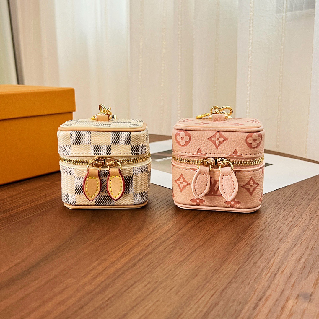 Designer Monogram Micro Vanity Bag Earphone Case Multiple Color - Bag - Gorchic - $91.99