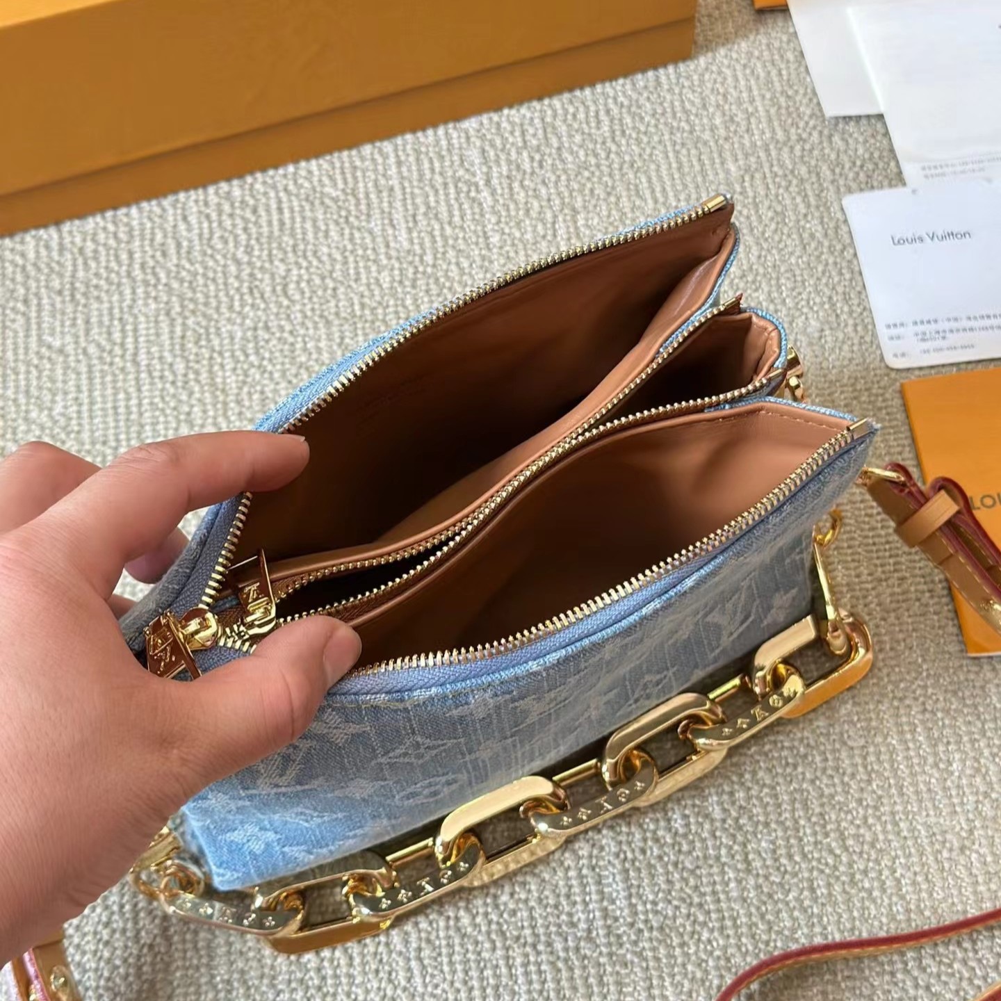 Designer Monogram  Coussin BB-bag - Gorchic - $116.99