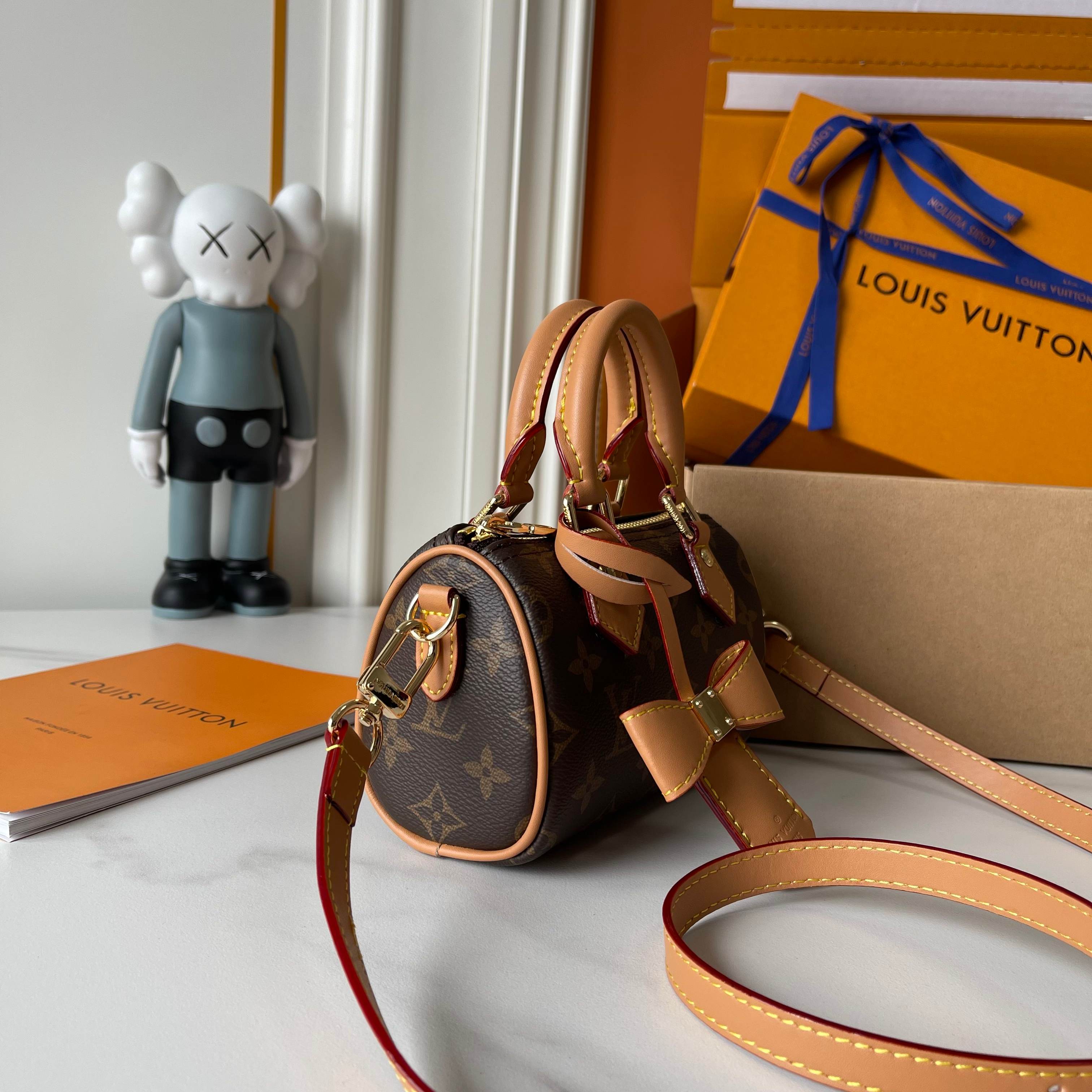 Designer Monogram x Murakami  x TM Nano Speedy Bag - Gorchic - $109.99