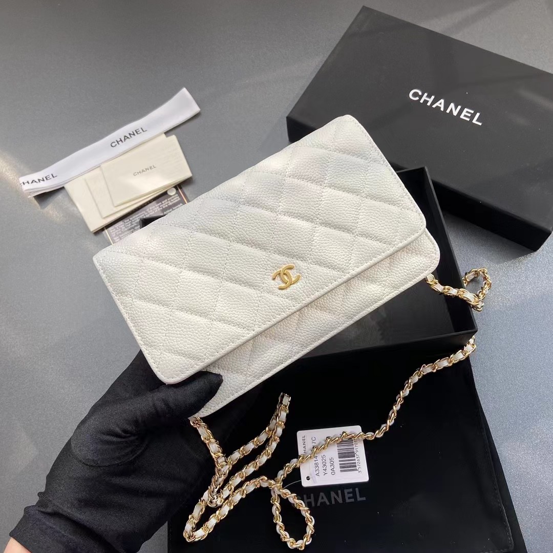 CC Inspired Classic Wallet On Chain Handbags - Bag - Gorchic - $118.99