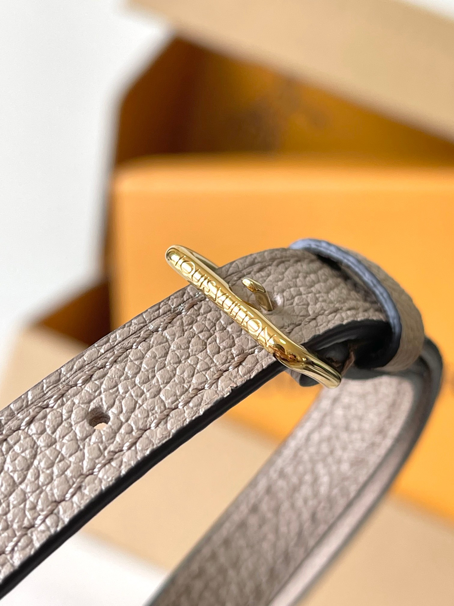 Designer Monogram Nano Noe Bicolor Monogram Empreinte Leather shoulder bag - Gorchic - $93.99