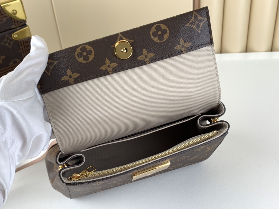 Designer Monogram Cluny Mini Monogram Canvas Tote Bag - Gorchic - $128.99