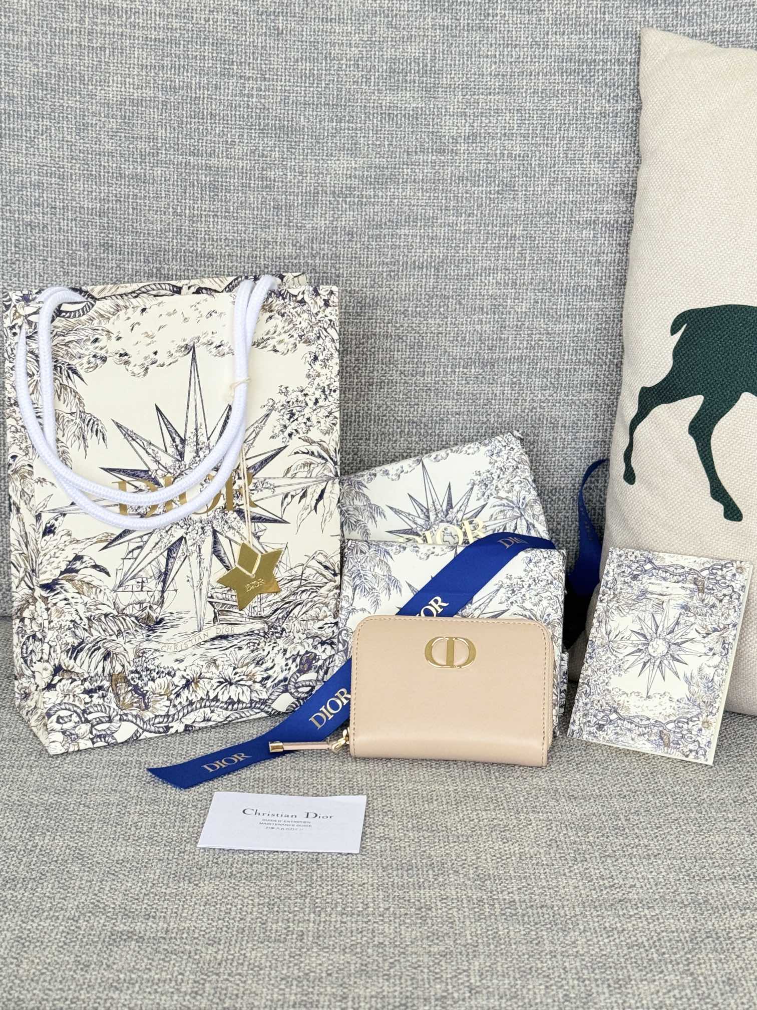 D Inspired  Montaigne Voyageur Wallet-apricot Wallet - Gorchic - $52.99