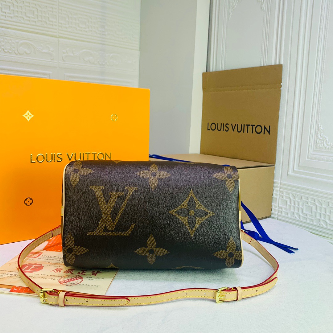 Designer Monogram Speedy 25/30 Bandoulière Monogram Women Handbag - Bag - Gorchic - $187.99