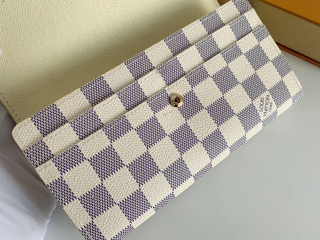 Designer Monogram Portefeuille Sarah Long Wallet - Gorchic - $58.99