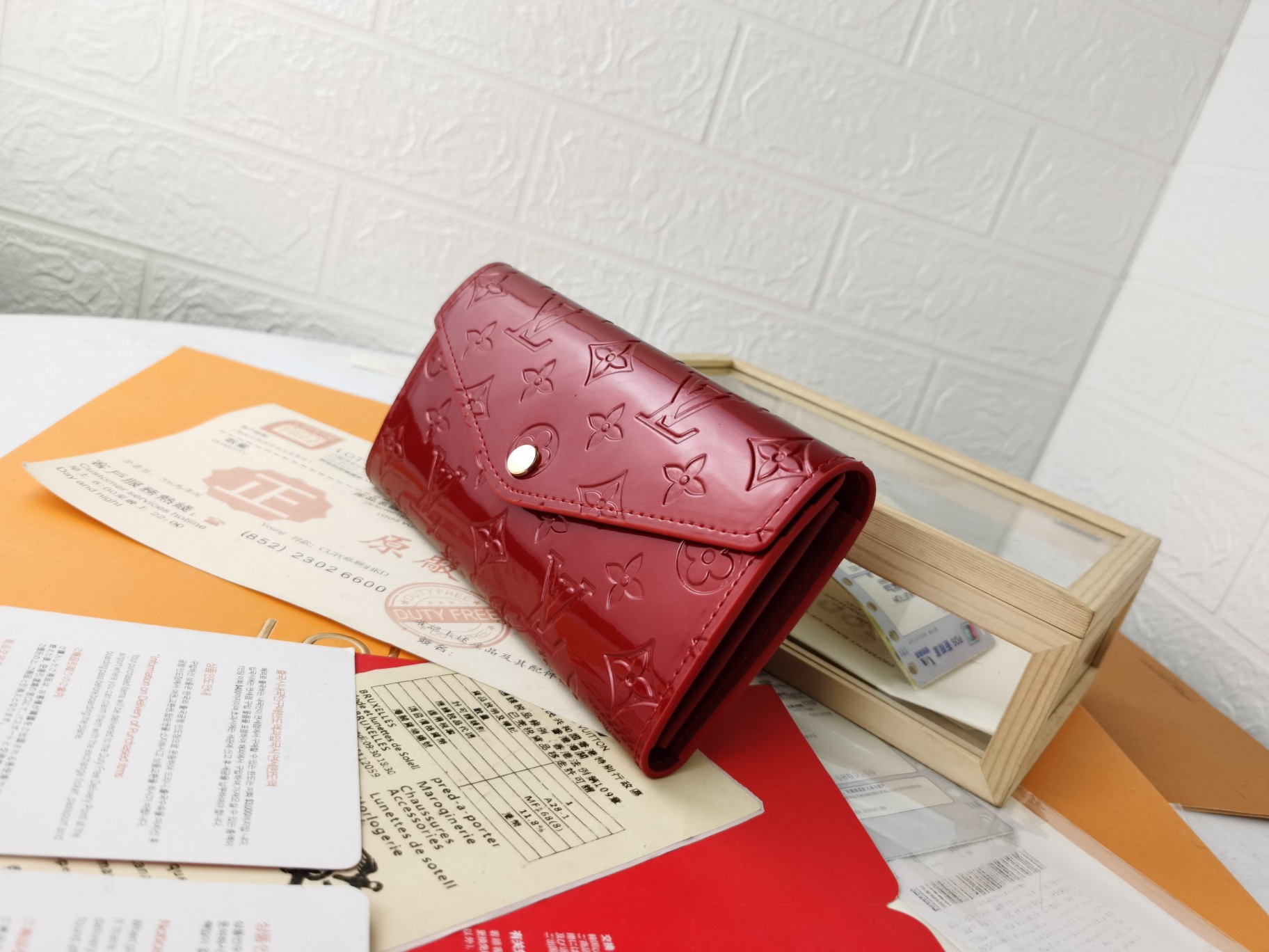 Designer Monogram Wallet  - Bag - Gorchic - $79.99