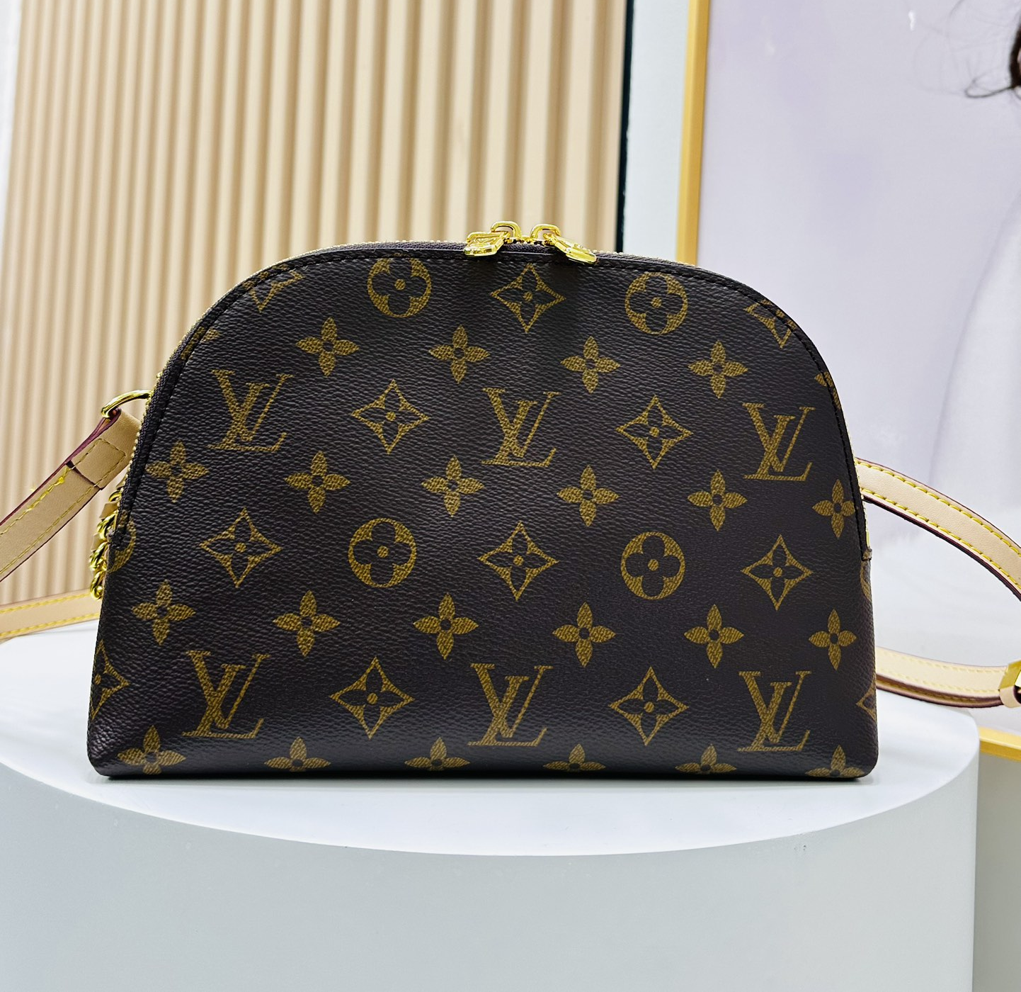 Designer Monogram Alma Varicolored Leather Bag - Gorchic - $123.99