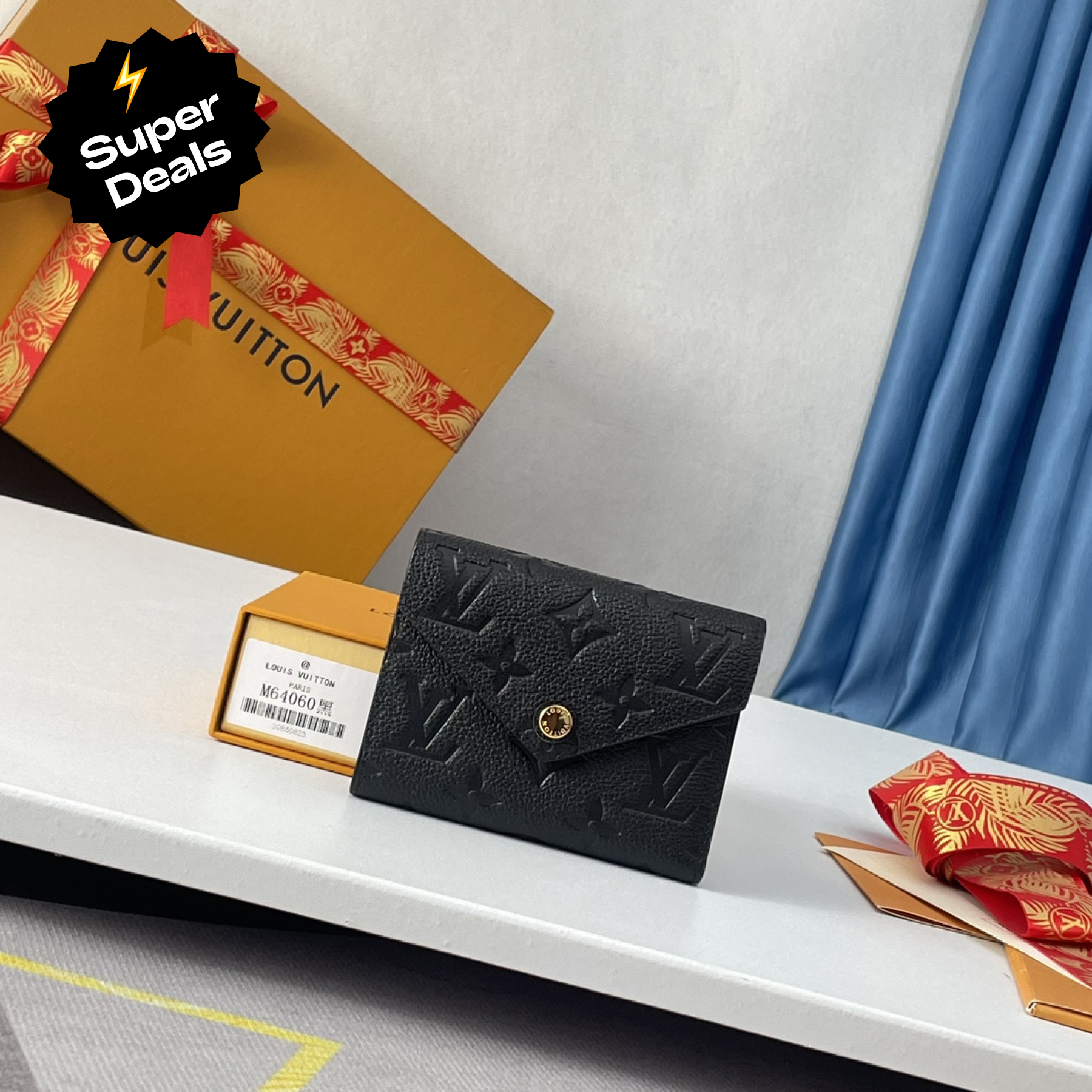 Designer Monogram Victorine Wallet - Gorchic - $44.99