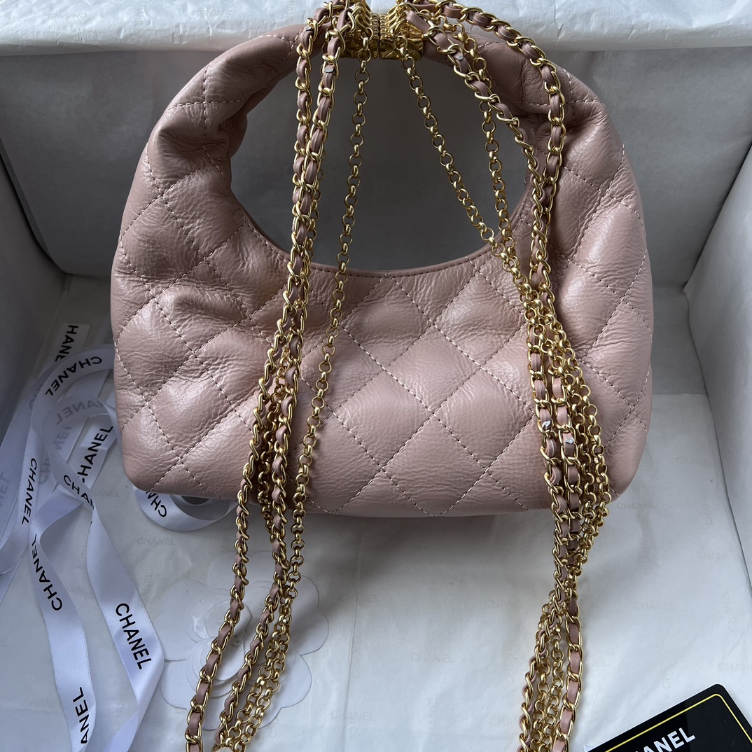 CC Inspired Small Hobo Bag - Gorchic - $129.99