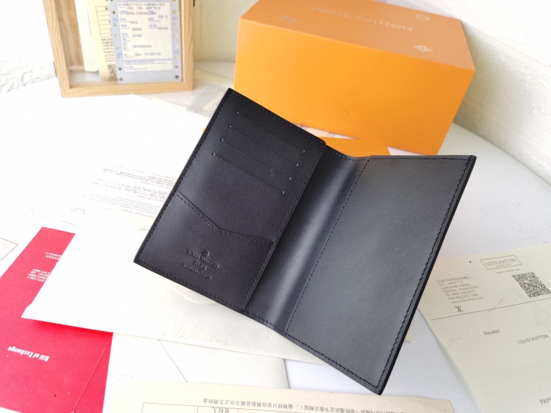 Designer Monogram Taurillon Shadow Pocket Organizer Wallets - Wallet - Gorchic - $66.99