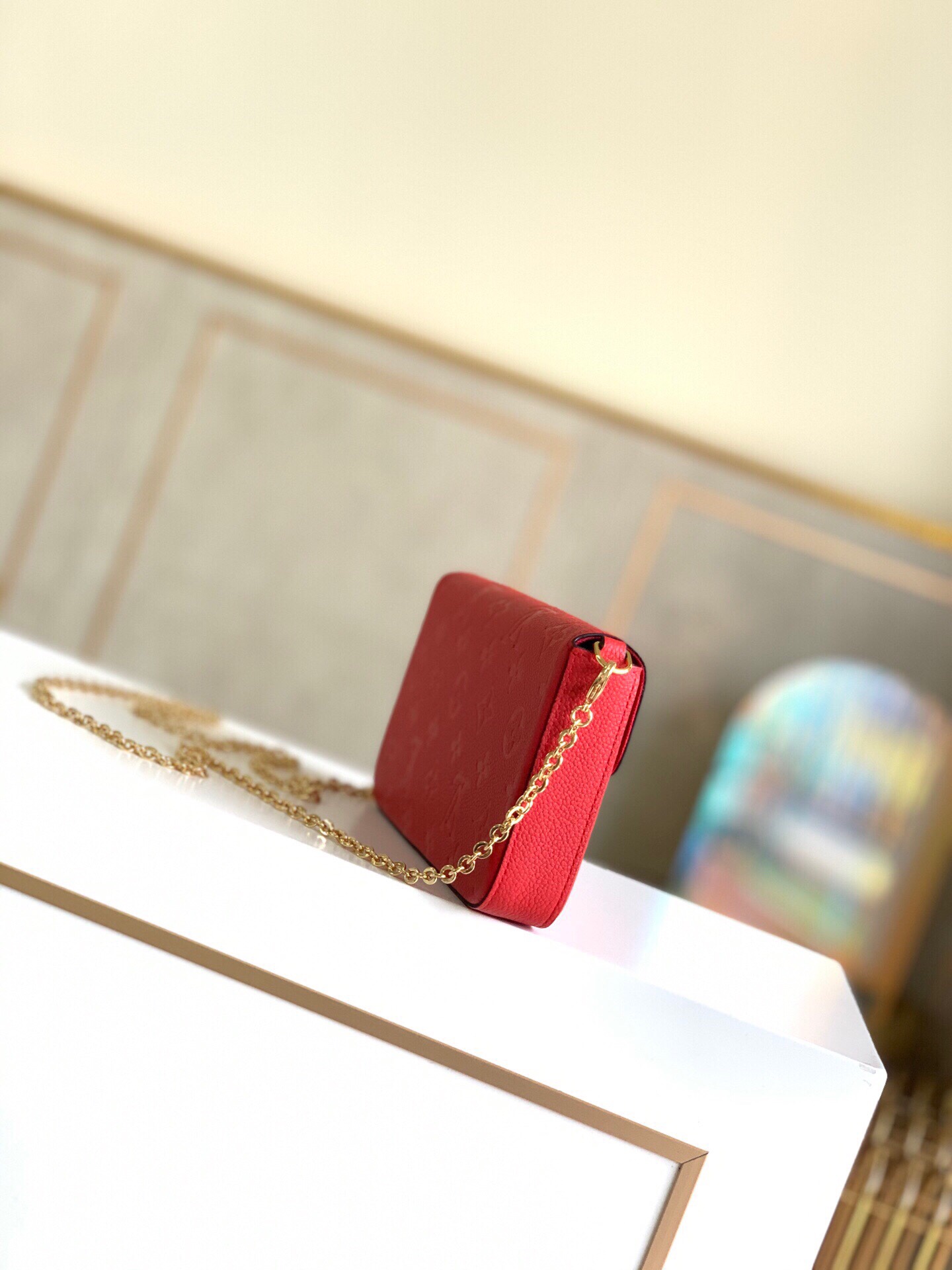 Designer Monogram  Pochette Felicie clutch bag - Gorchic - $82.99