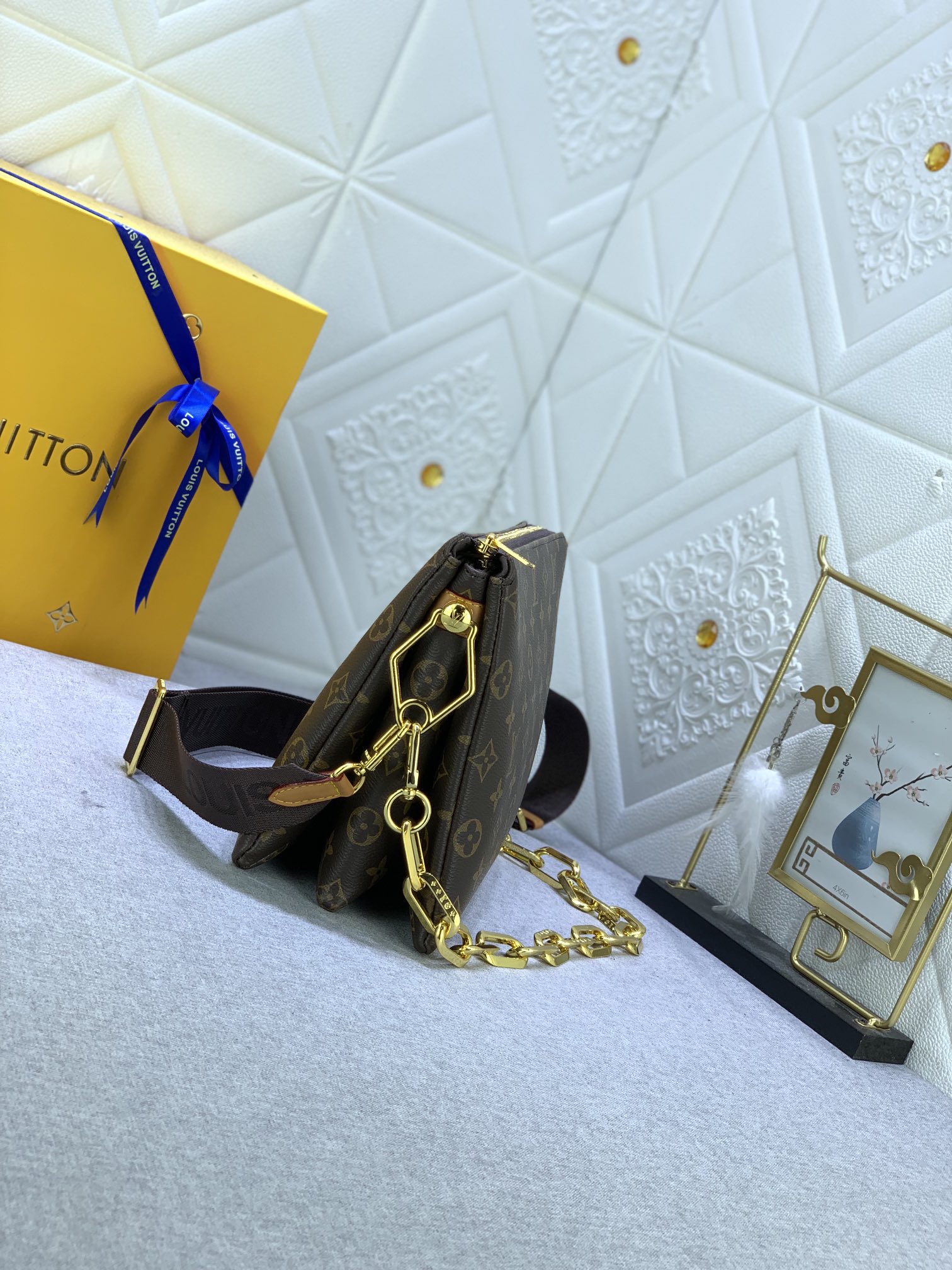 Designer Monogram Coussin PM Monogram Samll Handbag - Gorchic - $120.99