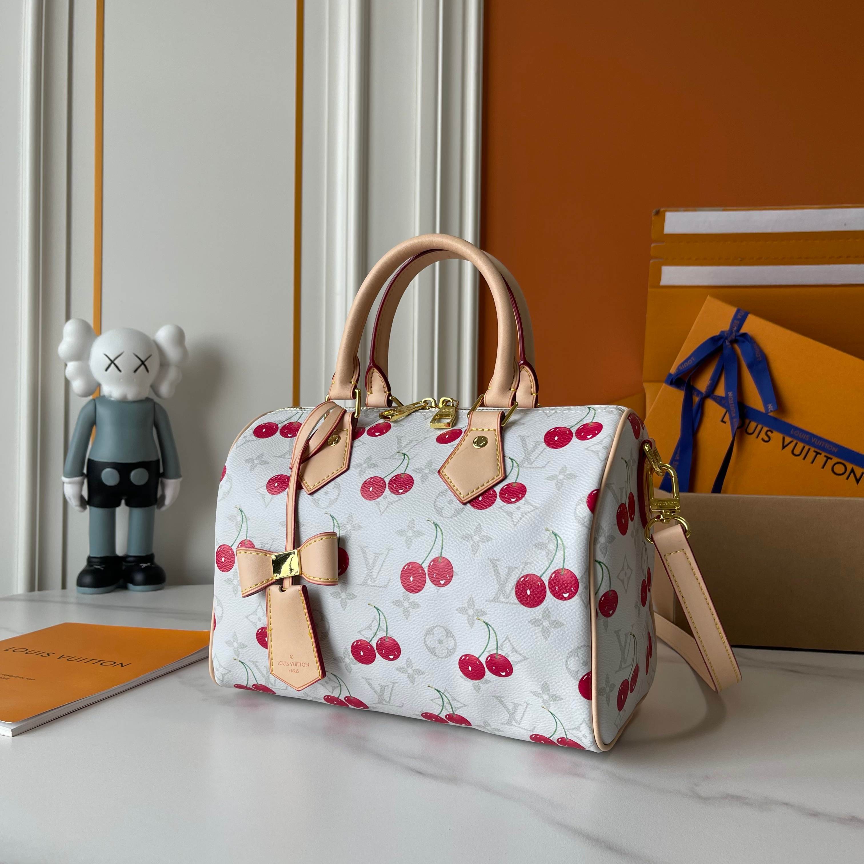 Designer Monogram x Murakami  x TM Designer Monogram Speedy Bandoulière 25 & Speedy 30 Bag - Gorchic - $126.99