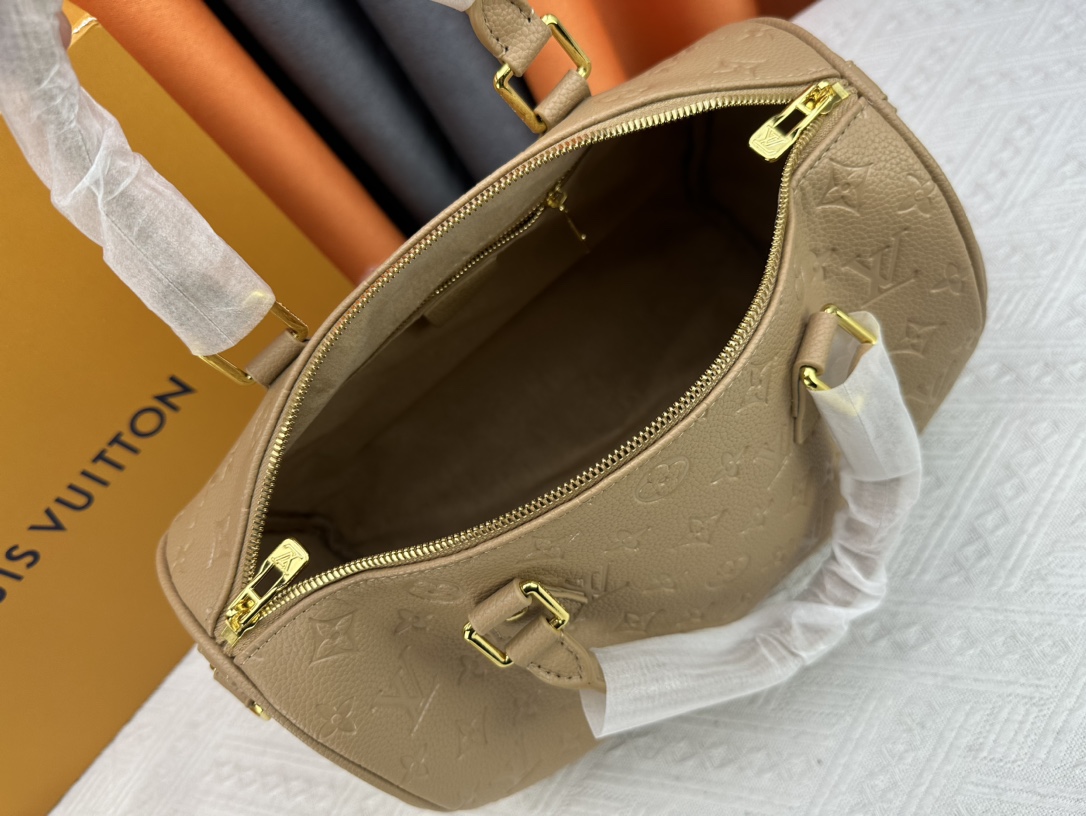 Designer Monogram Speedy Soft 30 - Apricot Bag - Gorchic - $144.99