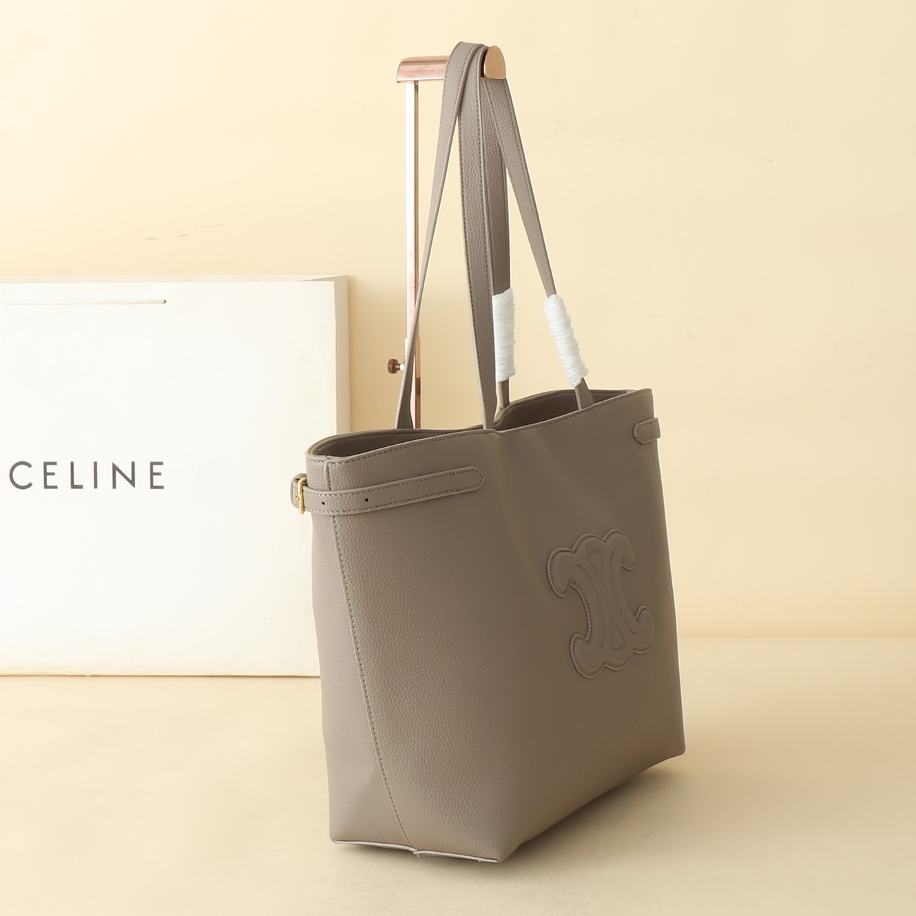 CL Cabas Aniais Tote bag Grey - Bag - Gorchic - $146.99