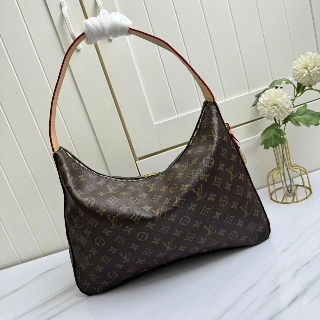 Designer Monogram Slouchy - Bag - Gorchic - $125.99