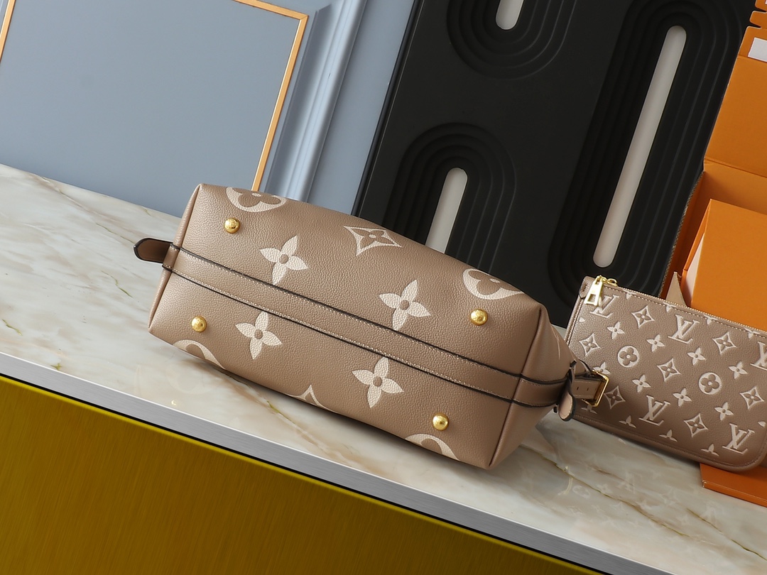 Designer Monogram Carryall PM Elephant Gray and White - Bag - Gorchic - $121.99