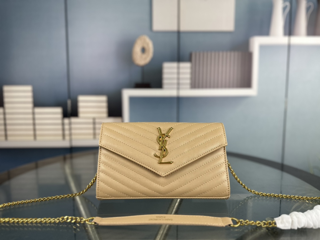 Lady Designer Fashion Cassandre Envelope - Dust Gray - Gorchic - $119.99