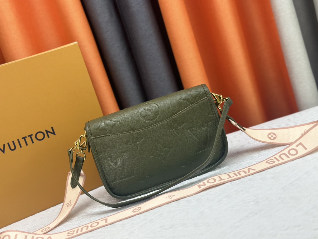 Designer Monogram  Diane Bag in Green - Bag - Gorchic - $124.99