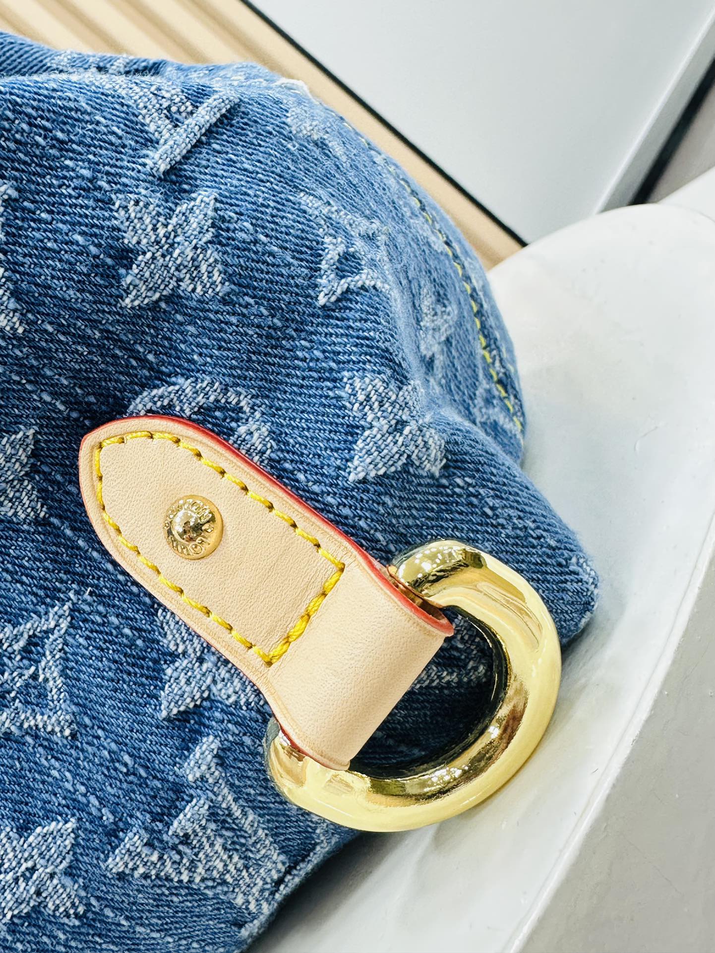 Designer Monogram Denim Backpacks - Bag - Gorchic - $146.99