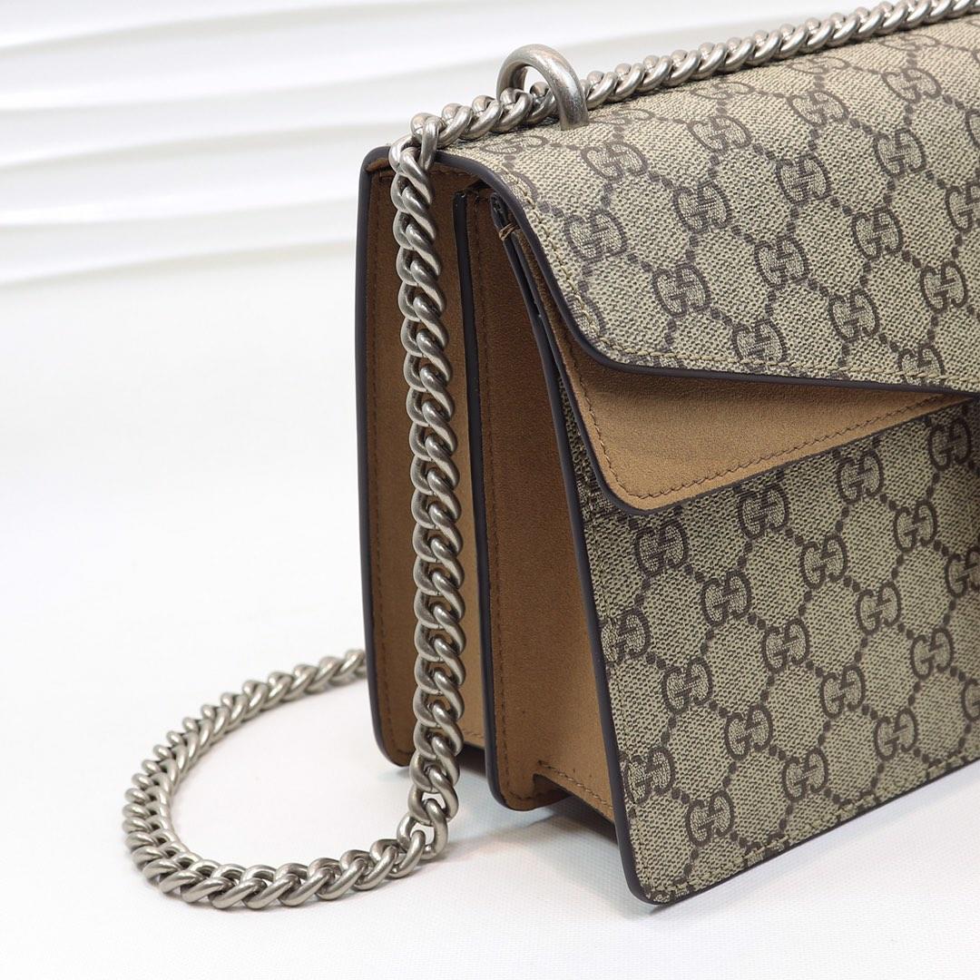 Double-G DIONYSUS GG Shoulder Bag With Beige - Bag - Gorchic - $106.99