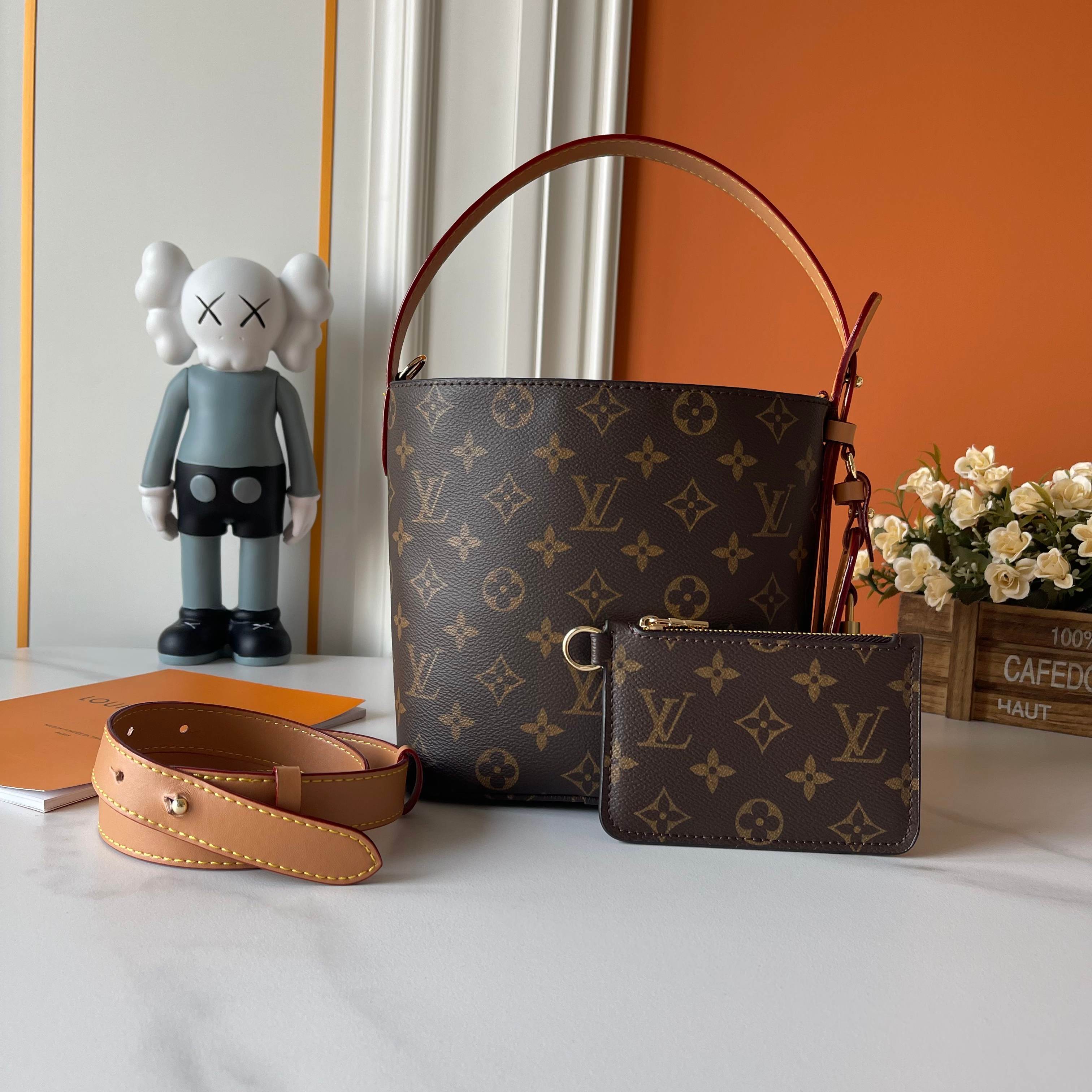 Designer Monogram x All In BB Bag Monogram Canvas - Gorchic - $118.99