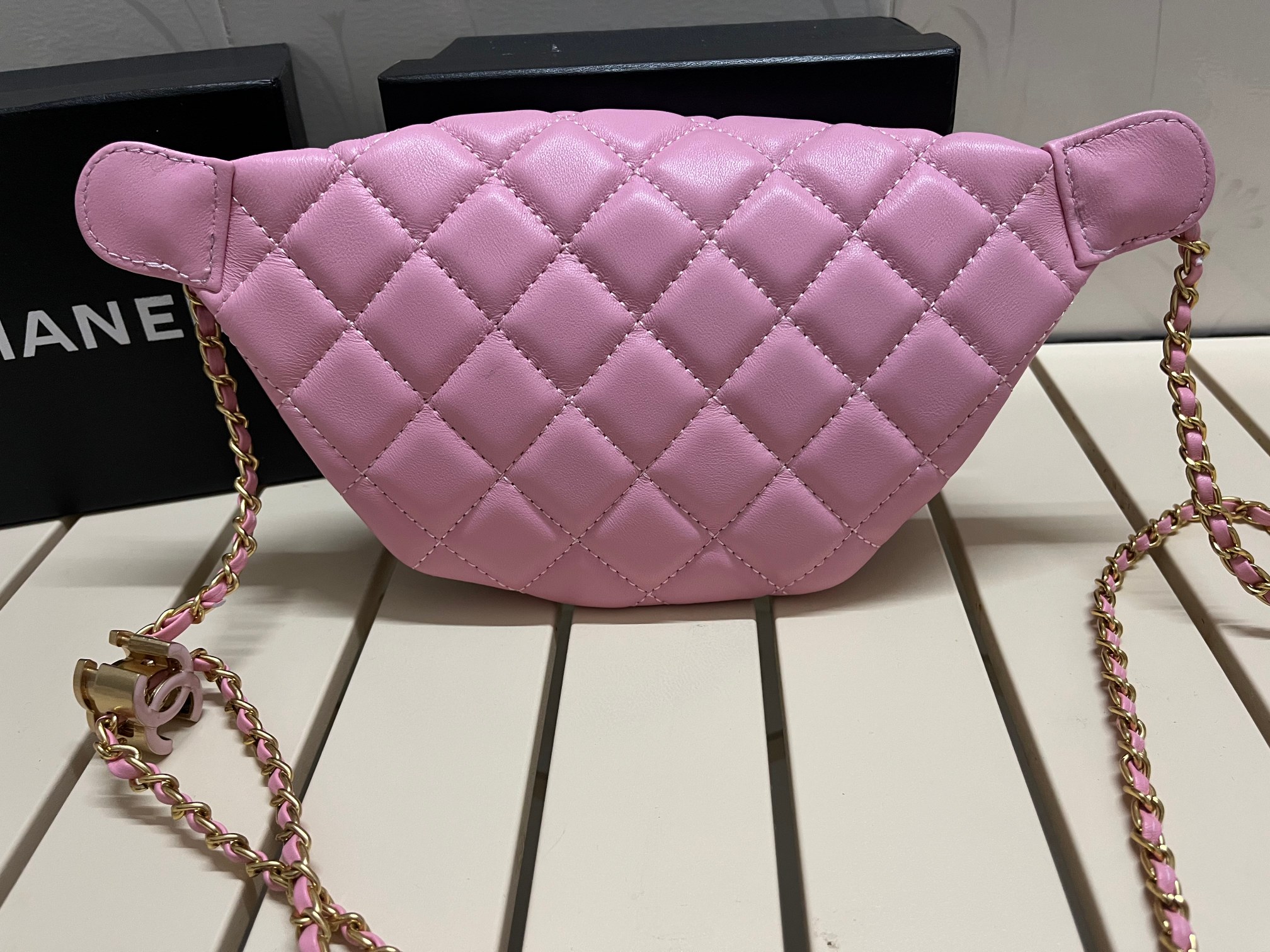 CC Inspired Waist Bag 24A-Pink - Bag - Gorchic - $129.99