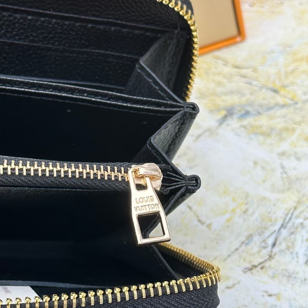 Designer Monogram  Zippy Wallet - Gorchic - $83.99