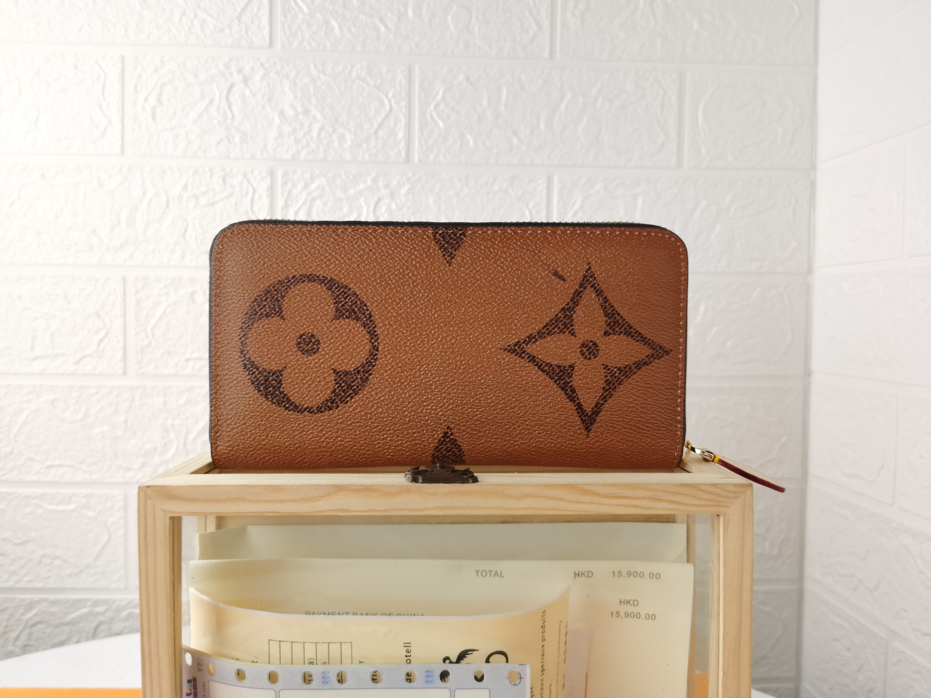 Designer Monogram Wallet - Gorchic - $66.99