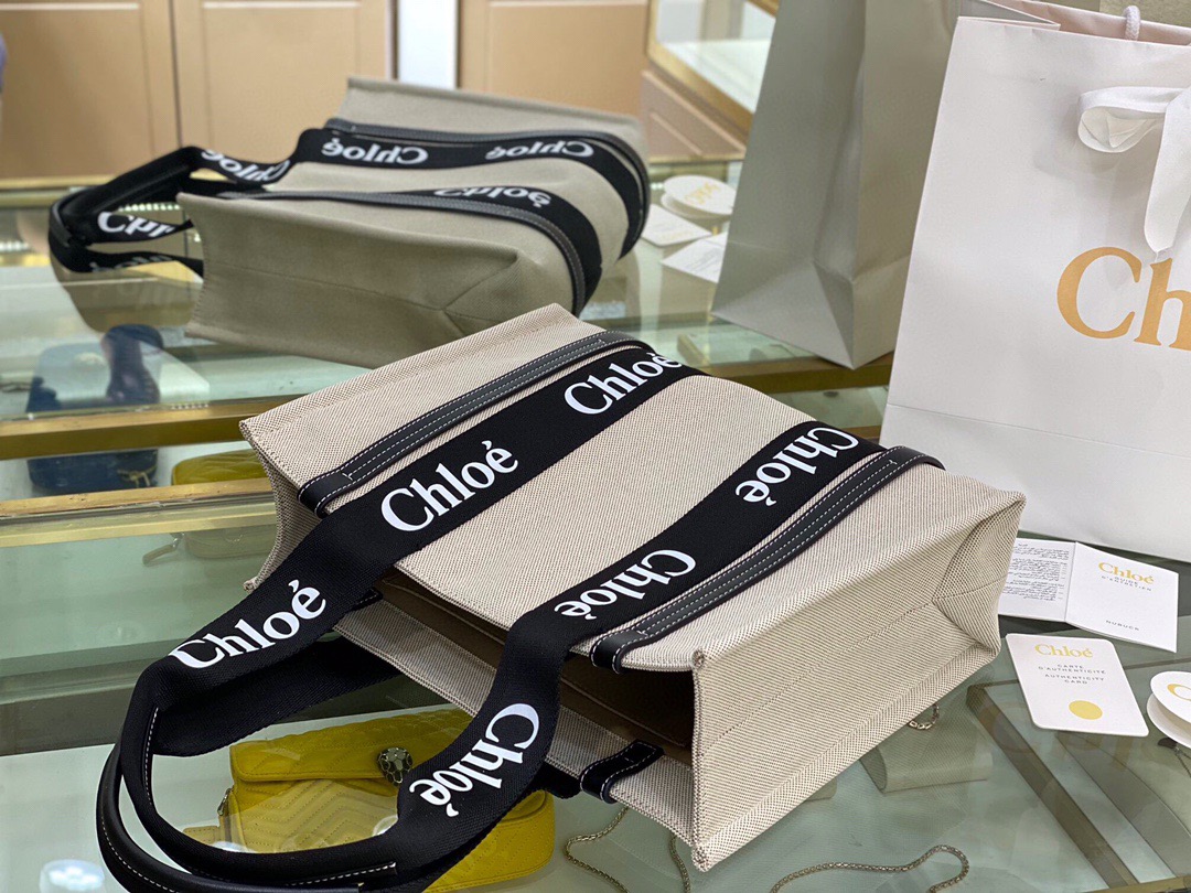 chleo Woody tote bag Medium Size - Bag - Gorchic - $125.99