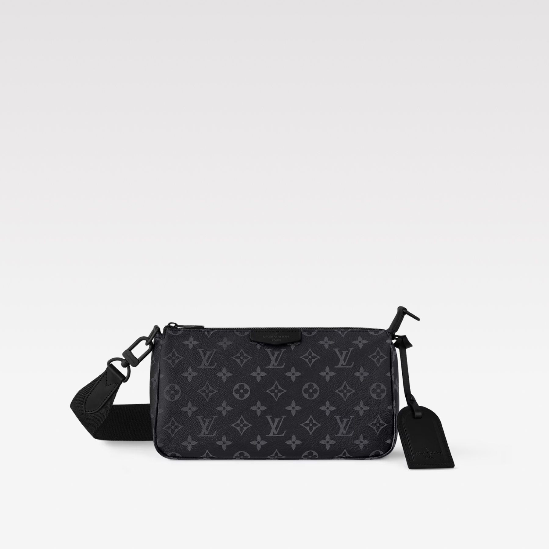 Designer Monogram Pochette Accessoire XL Black - Bag - Gorchic - $117.99