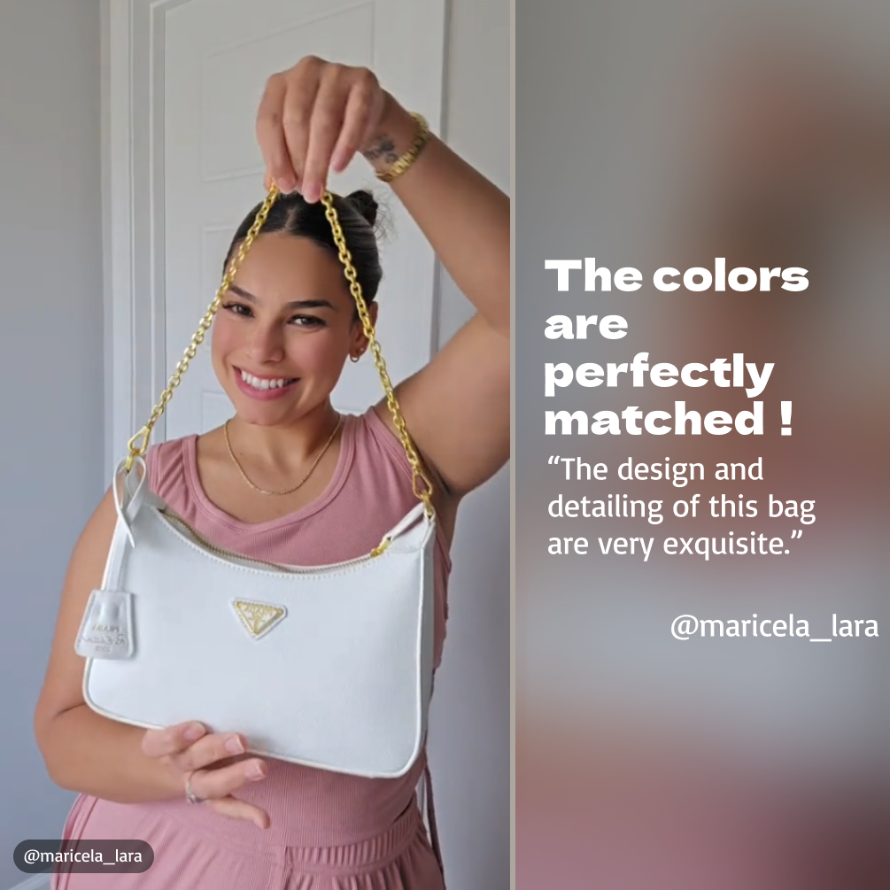 Saffiano texture Re-Edition 2005 Saffiano Leather Bag - Gorchic - $103.99